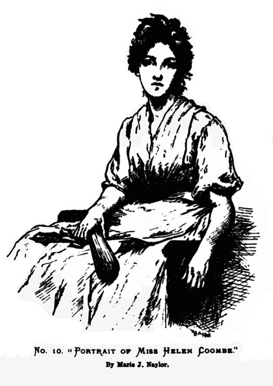A black and white drawing of a person Description automatically generated