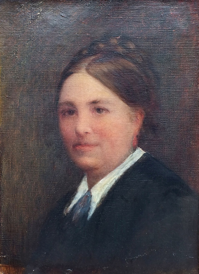 A painting of a person Description automatically generated